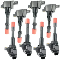 8 PCS ORIGINAL QUALITY IGNITION COIL FOR HONDA CIVIC VII VIII FIT ARIA FIT II JAZZ CITY 1.2 1.3 1.4 2001-2008 CM11-108 CM11-109