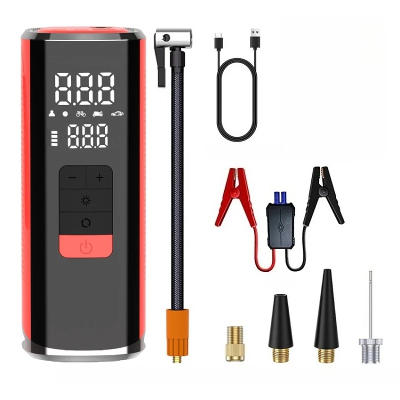 

Car Portable Wireless Air Pump High Pressure High Power Car Tire Pump Electric Vehicle Bicycle Pump