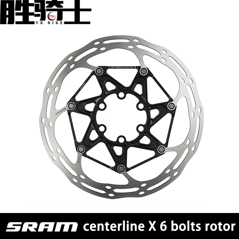 SRAM CENTERLINE X CLX 6 Bolts Disc Rotor 140mm 160mm 180mm  6 Bolts Rotor Rounded