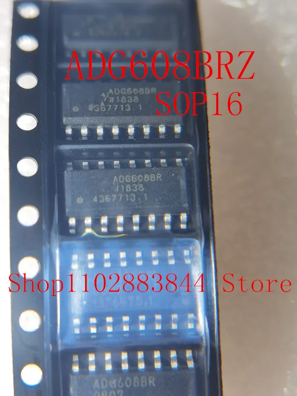 

10PCS NEW ADG608 ADG608BRZ ADG608BR SOP16 IC