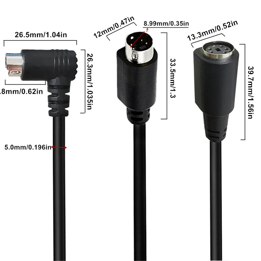 S-Video - S Video Cable 4 pin SVHS Gold Plated for Camcorders, Home Theater, DSS receivers, VCRs, DVRs, PVRs, DVD Players