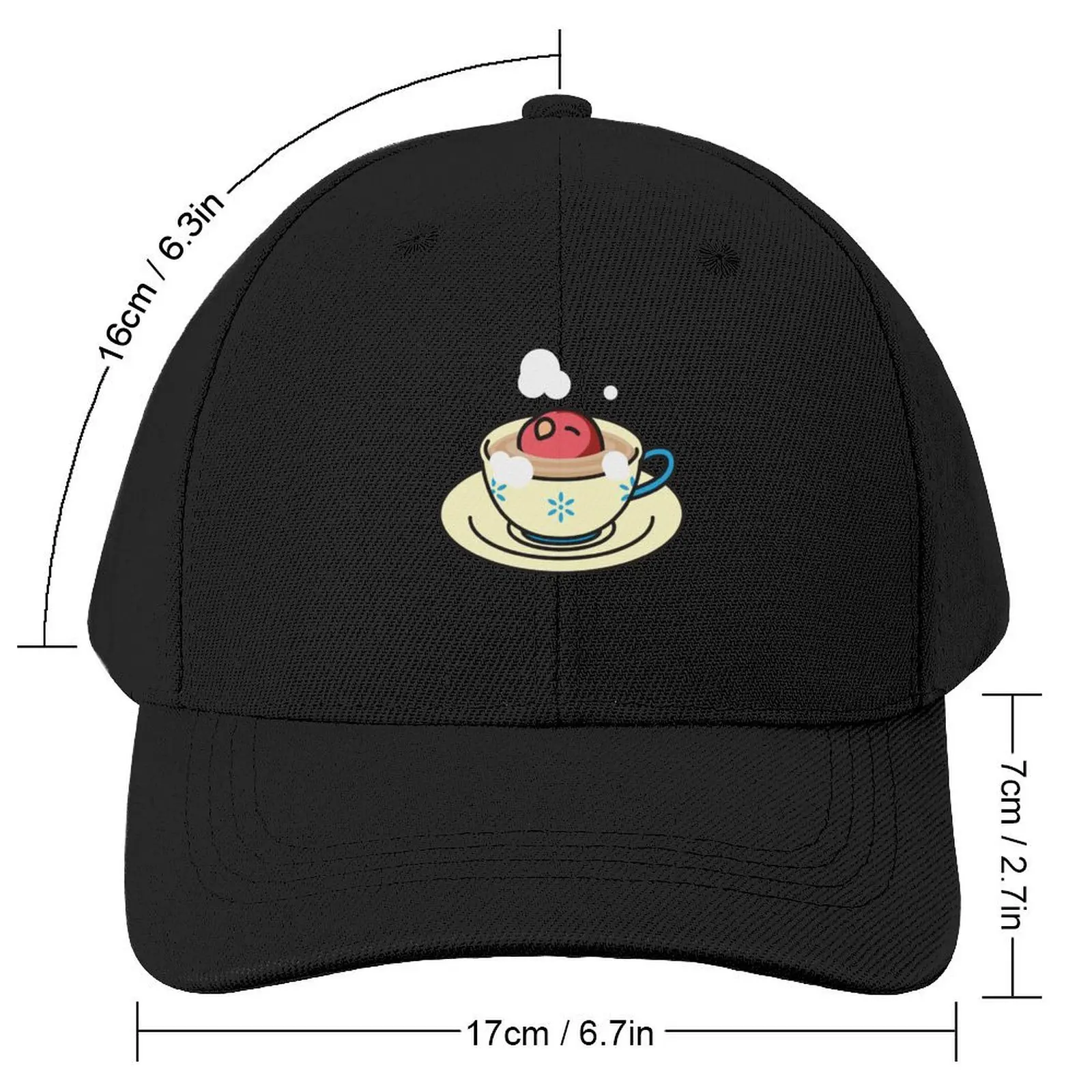 Birdhism Teacup Cody the Lovebird Baseball Cap Fashion Beach tea Hat Golf Cap Hat Baseball Cap Mens Caps Women's