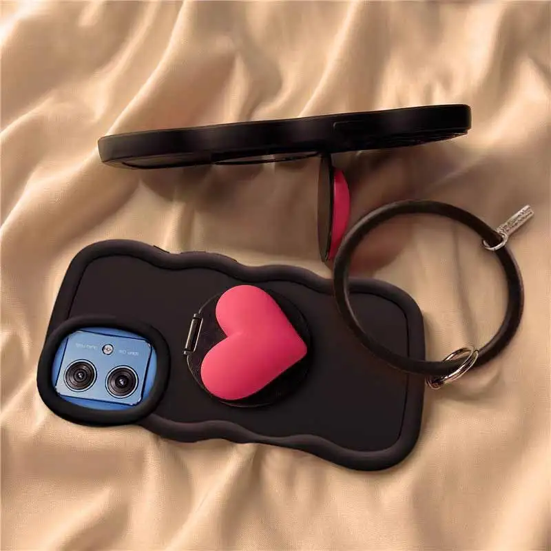 

G54Power Силиконовый чехол для телефона с коричневым медведем волнистой формы для Motorola G84 G86 G75 G71S G82 G64 G60 G56 G55 G52 G53 G45 G40F Cover