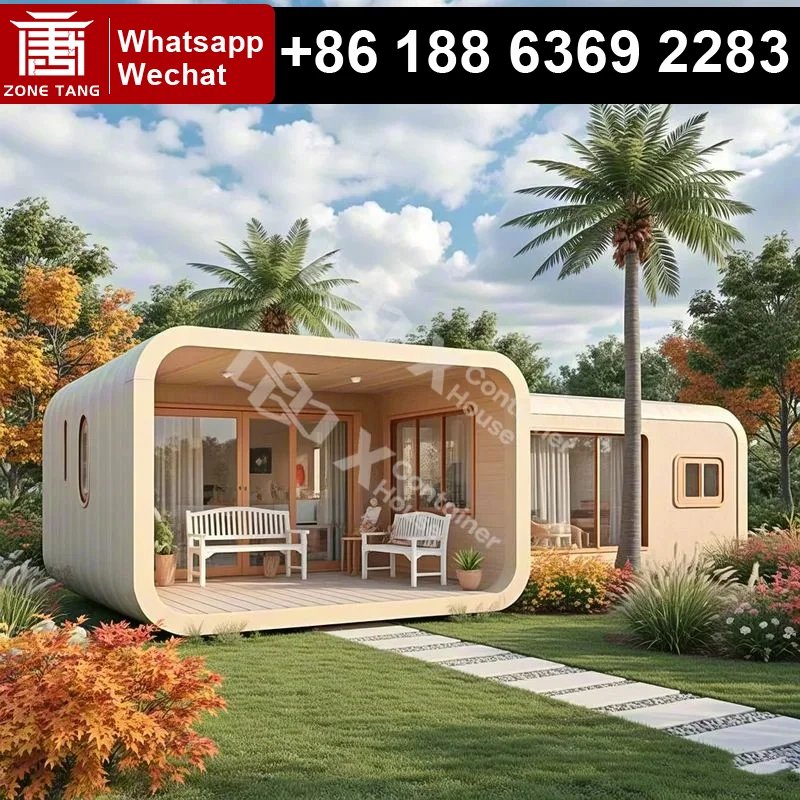 Smart Garden Apple - Inteligentny Nowoczesny Kontenerowy Dom Prefabrykowany w