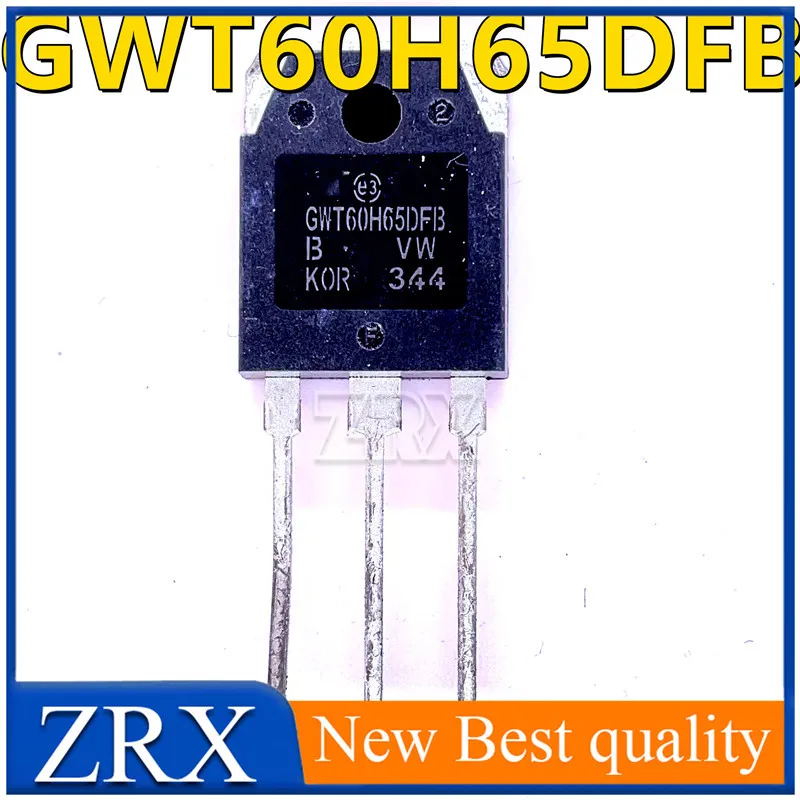 

5Pcs/Lot New GWT60H65DFB STGWT60H65DFB Spot TO-3P 650V 60A Actual Drawing