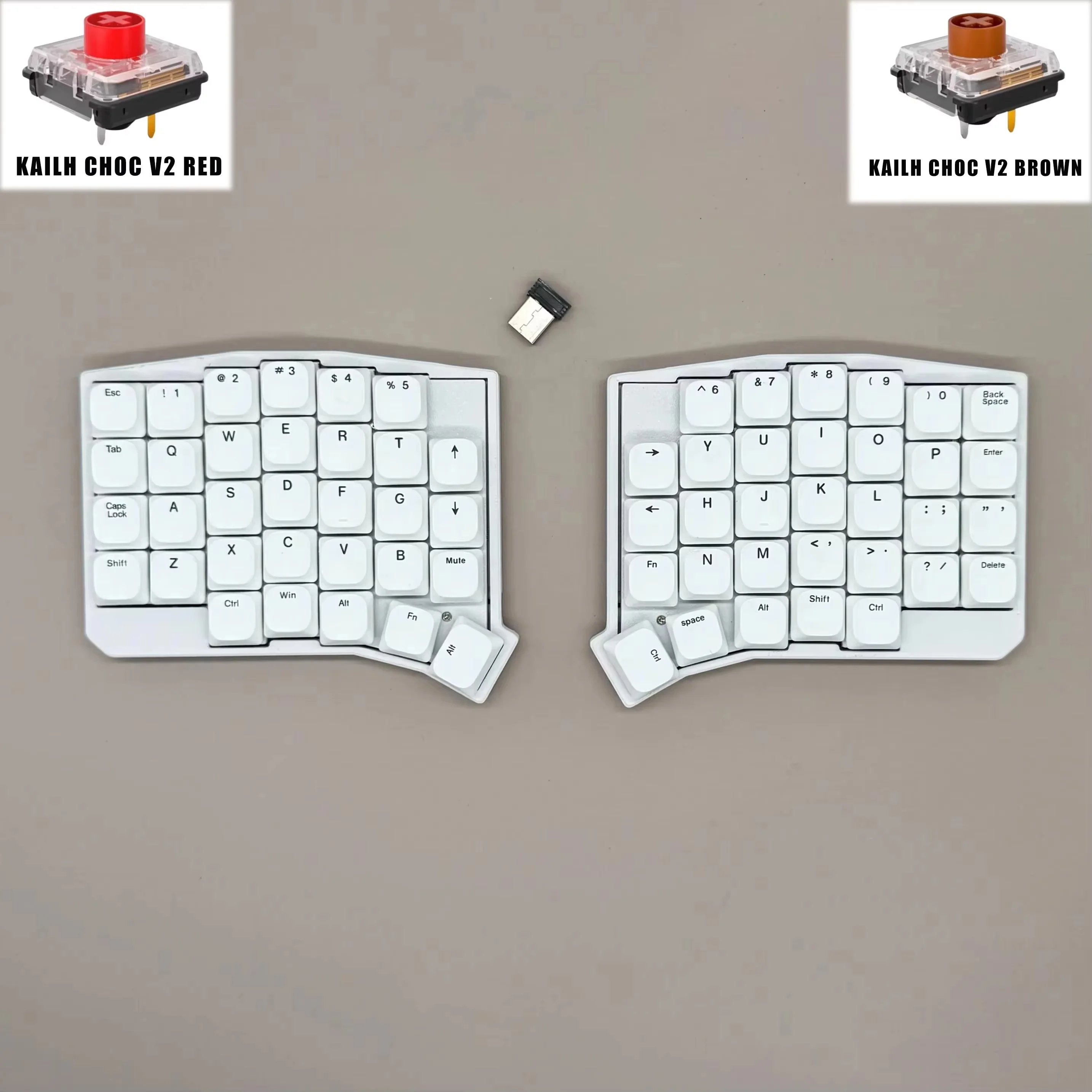 SOFLE ロープロファイル分割キーボード 2.4G ワイヤレスメカニカル