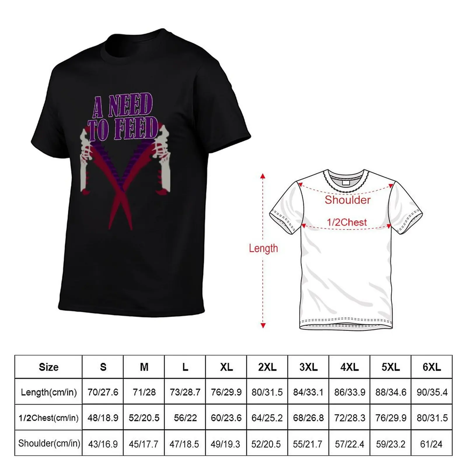 A Need To Feed T-Shirt clothes blanks fitted t shirts for men