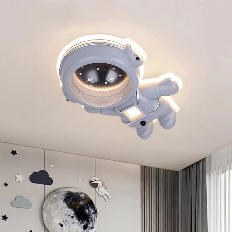 

Modern Astronaut 3D Ceiling Lamp Children's Bedroom Study Home Room Decoration Xiaomi LED Pendant Light Lustre Lighting Fixture