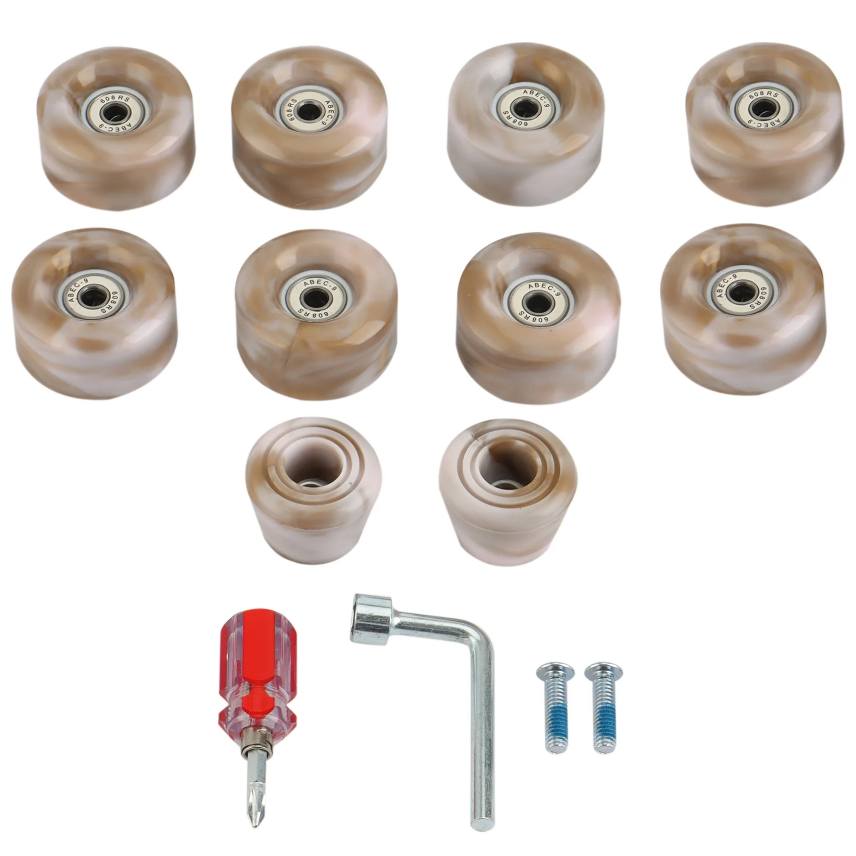 

8 шт./упаковка, колеса для роликовых коньков, 32x58 мм