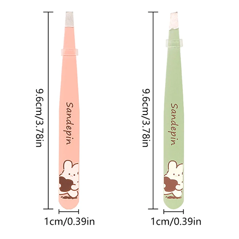 EyeblogugTweezers-Pince à épiler professionnelle, pince à épiler en acier inoxydable, pince à épiler pour EyeblogugTweezer, maquillage, beauté colorée