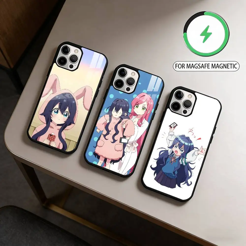 Inda Karane Yoshimoto Shizuka 100Kanojo Phone Case For iPhone17,16,15,14,13 Plus,Pro Max Magnetic For Magsafe Wireless Charging