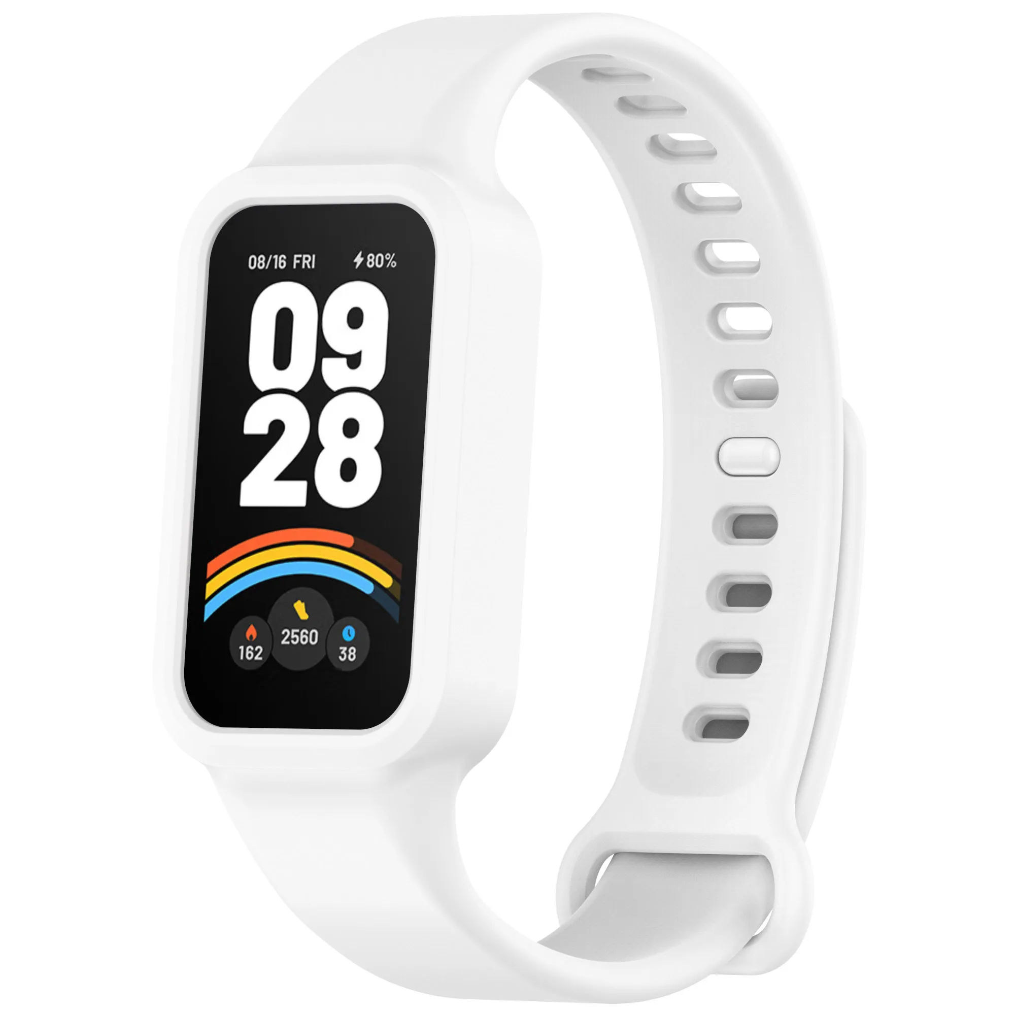 Silikonarmband für Xiaomi Smart Band 9 Active Armband Smartwatch-Zubehör Armband für Redmi Band 3 Armband Xiaomi Uhrenhülle – Detail 9