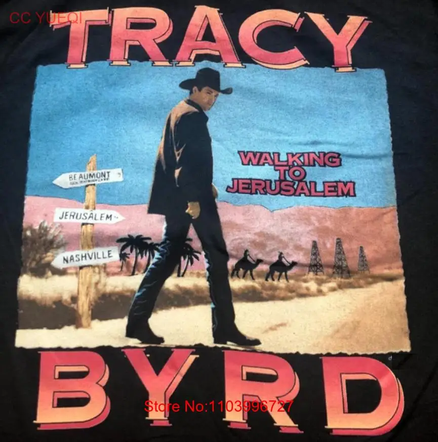 1995 Western Tracy Byrd Walkin’ To Jerusalem Country Concert Tour T-Shirt