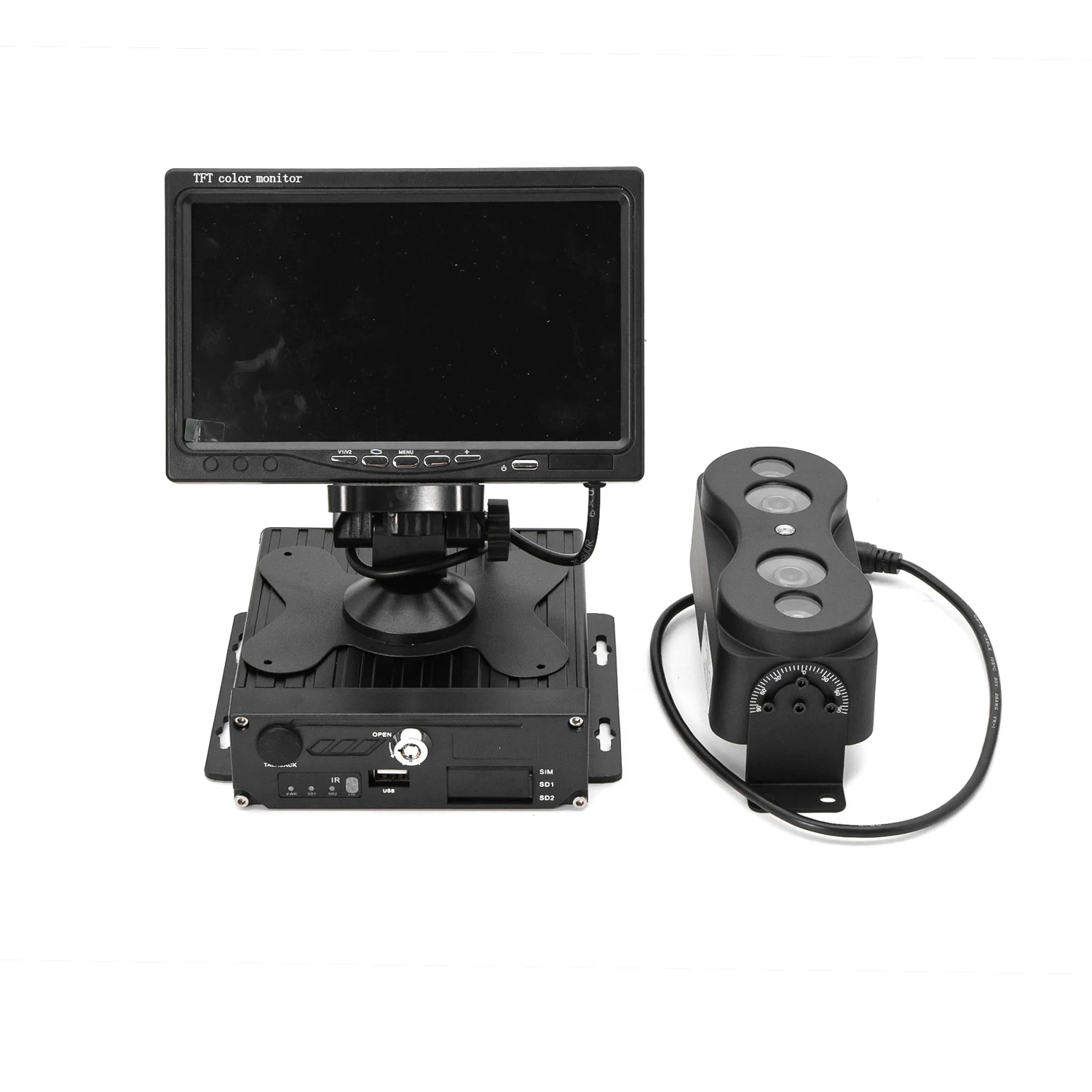 

High Quality 1 Door Passenger Counting System Buses 4G GPS Remote Monitoring Bus Vehicle People Counter
