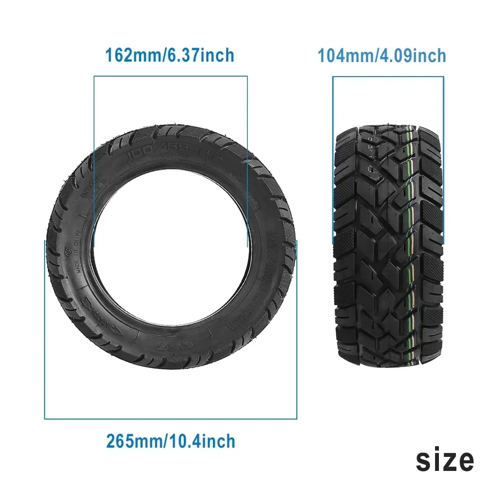 100/55-6.5 CST Tubeless Tire Explosion-proof Tire for Kaabo Wolf Warrior Nami Burn-e Electric Scooters for Dualtron Thunder 2