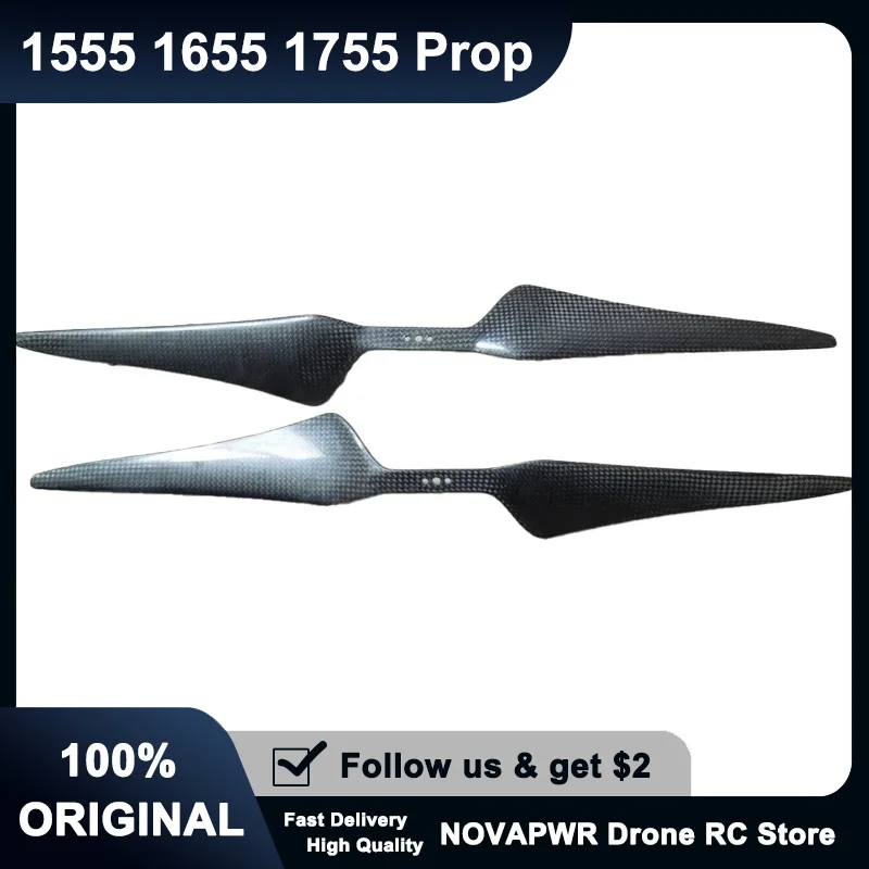 Dragonfly Carbon Fiber Propellers 1555/1655/1755 CW/CCW Multi-Rotor Blades