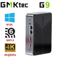 MINI PC GMKtec G9 Dual System 4-Bay NAS Twin Lake N150 DDR5 12GB on Board 64GB EMMC M.2 2280 SSD Dual 2.5G Lan WIFI 6 BT5.2