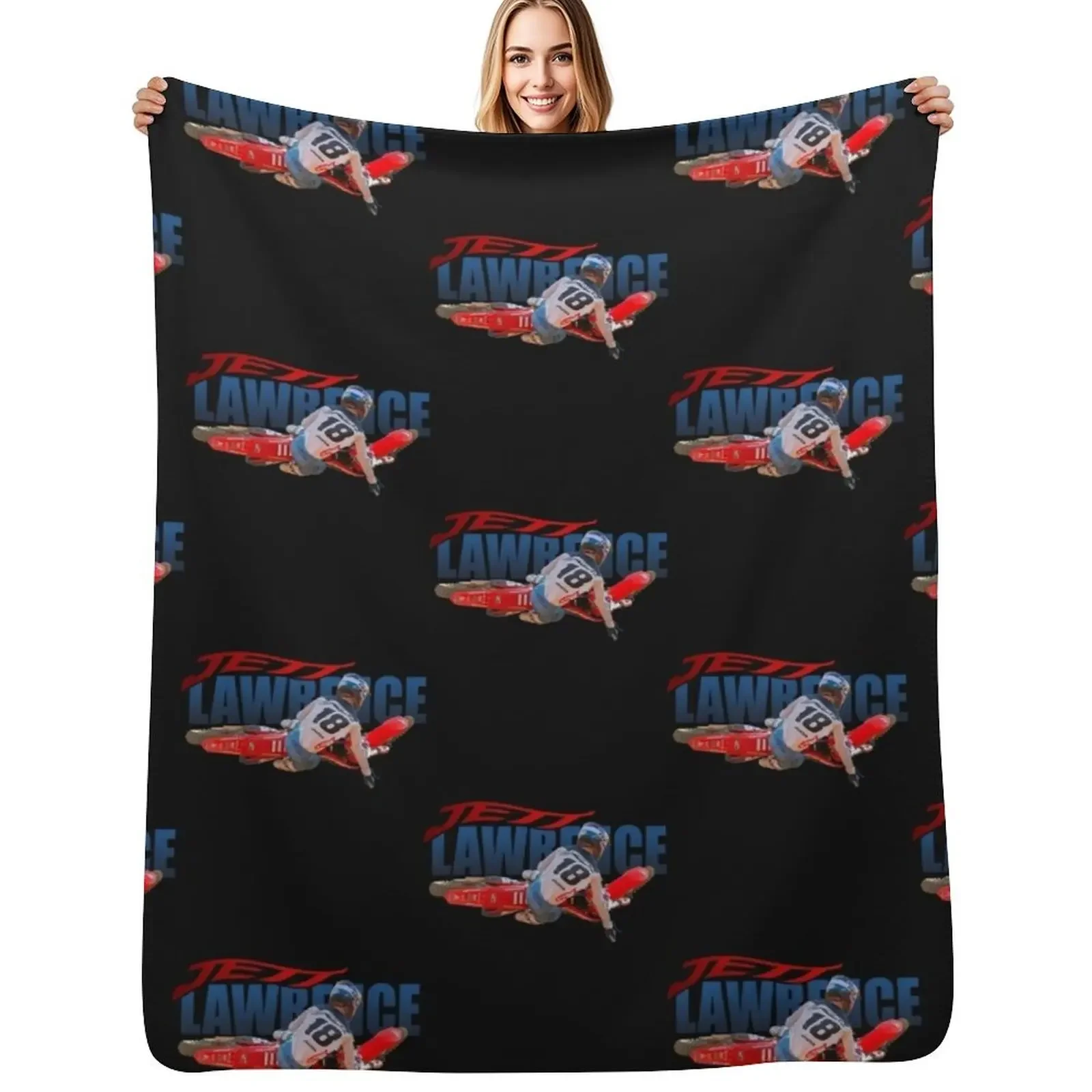 Favorite Rookie Champion Throw Blanket Wrinkle Resistant Lightweight Blanket