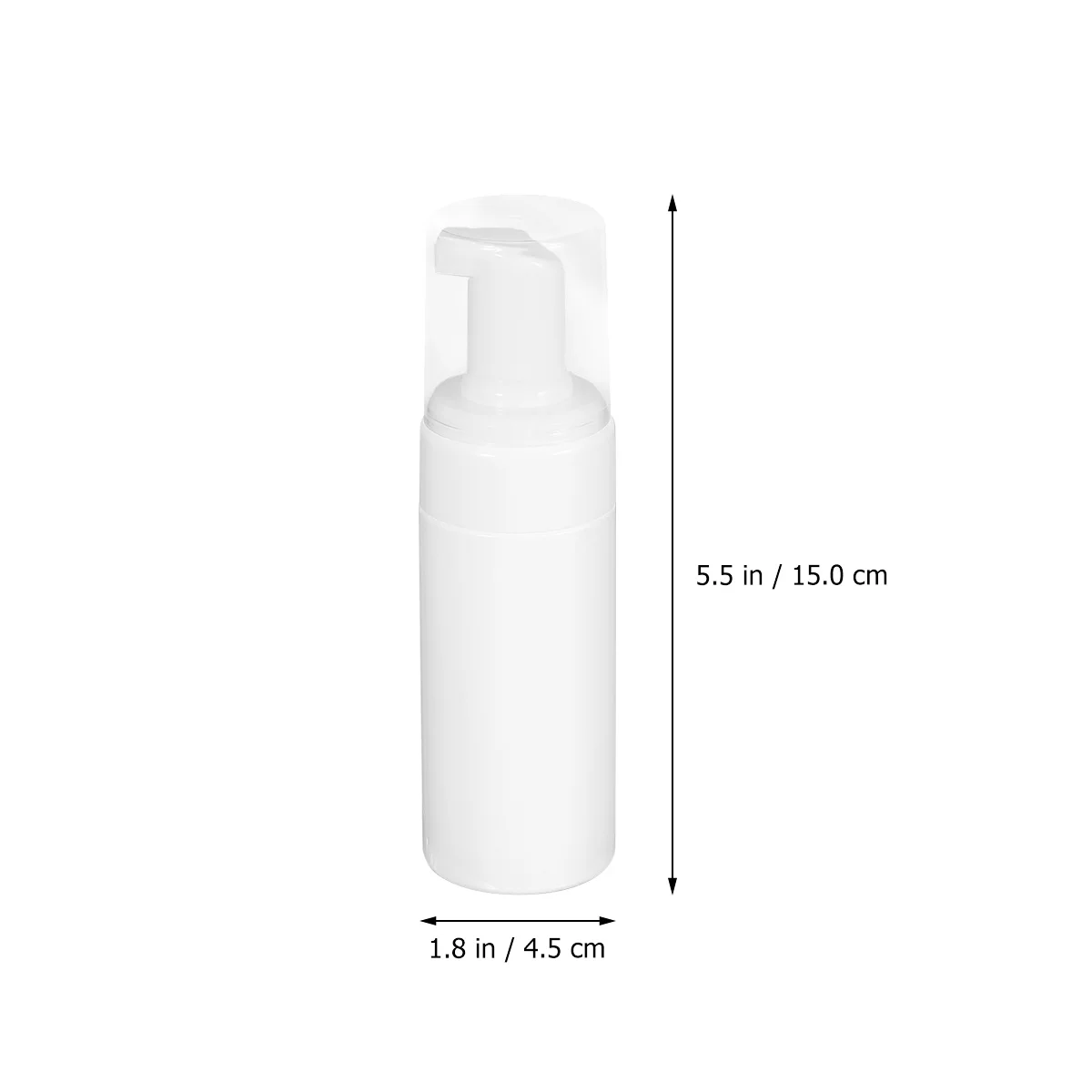 

4Pcs Foam Dispensers Durable Press Pump Bottles for Liquid Soap Cleaner Storage Home Office Dispensers