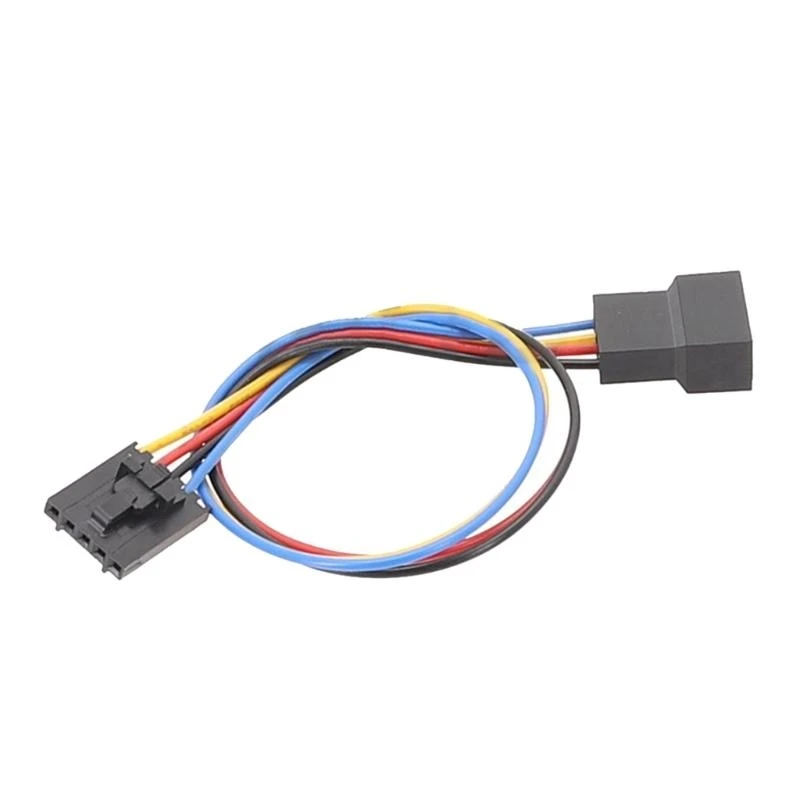  5Pin to 4Pin Fan Connector Adapter Extension Cable Wire Computer PWM Cooling