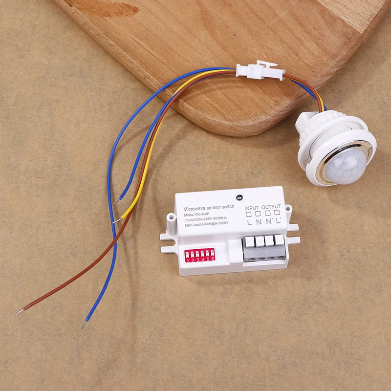 LED PIR الأشعة تحت الحمراء التحقيق جسم الإنسان التعريفي تحقيقات وجود الإنسان محس حركة الكشف التلقائي ل مصباح أنبوبي ضوء السقف