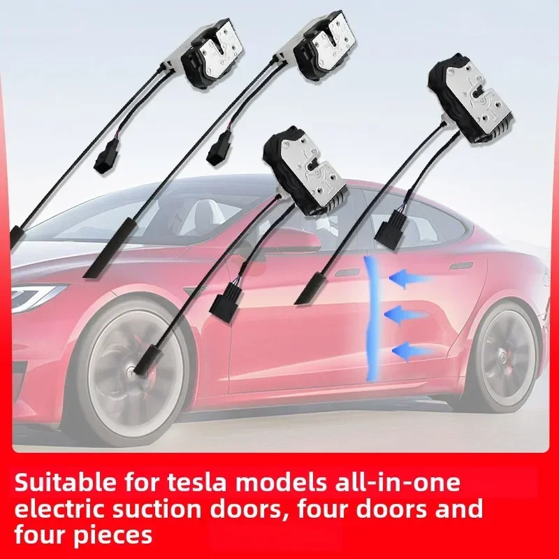 Suitable for  Model S Integrated Electric Suction Door with 4-door Silent Car Modification Accessories