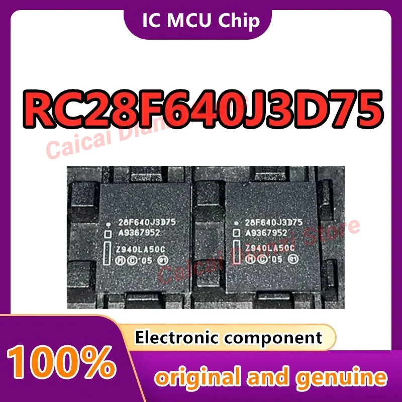 

RC28F640J3D75 28F640J3D75A PC28F640J3D75 BGA64 New original IC chip