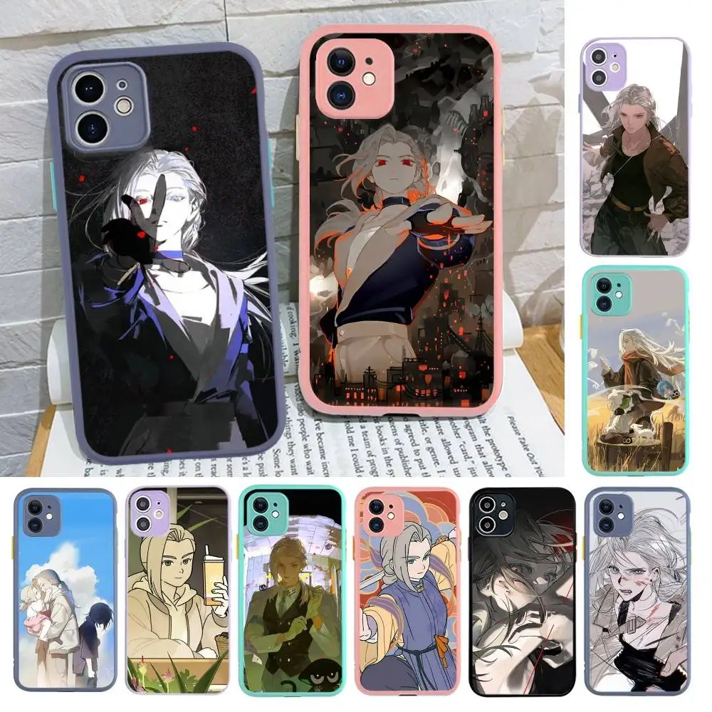 

Luye The Legend Of Hei Anime For IPhone 11 12 13 14 15 16 Pro Max Plus Matte Translucent Phone Cover