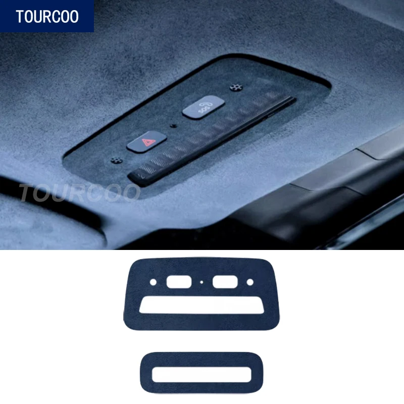 

For ZEEKR 007 2024 Reading Light Alcantara Suede Decor Cover Stickers Interior Styling Modified Accessories