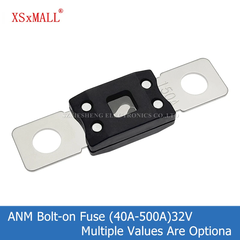 1PCS ANM MEGA Bolt-on Fuse 40A 50A 60A 70A 80A 100A 125A 150A 175A 200A 225A 250A 275A 300A 400A 450A 500A Flat Type Blade Fuse