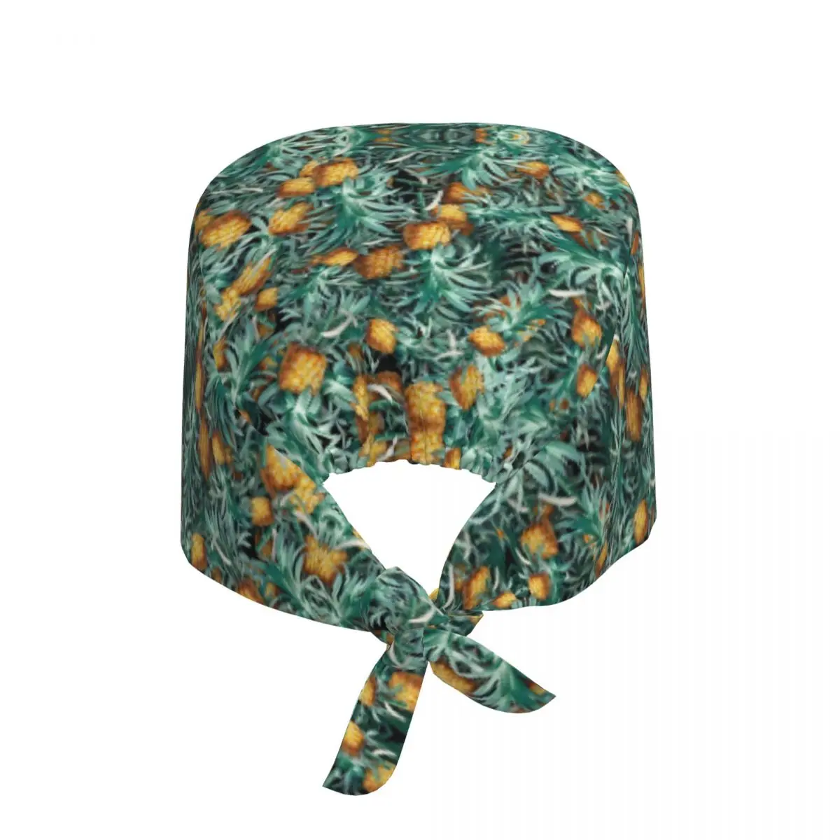 Custom Tropical Fruits Pineapple Pattern Working Cap Surgical Hats Women Men Operating Room Cap Operator Hats Lab Works Hat