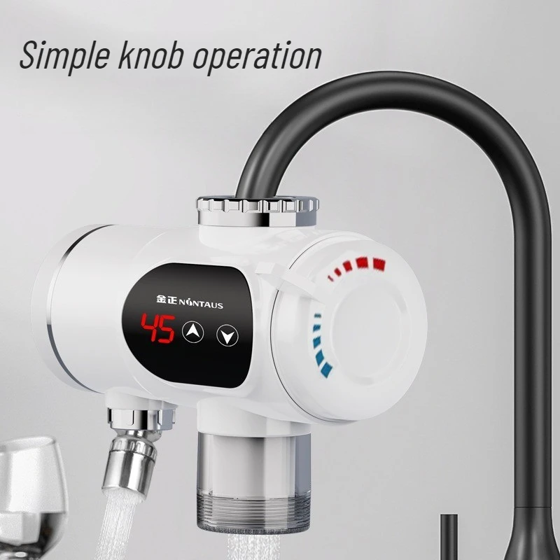 Electric Heated Faucet Accessories Household Hot Cold Dual-purpose Quick Heating Faucets Convenient Bathroom Accessories