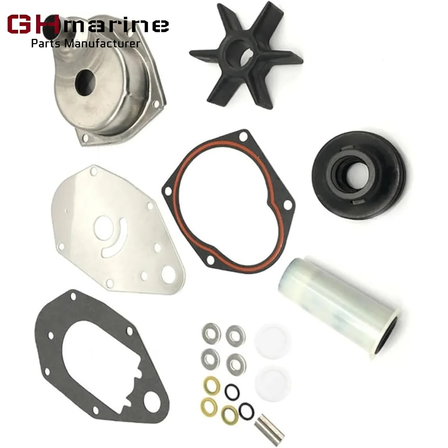 46-812966A12 812966A11 19453Q2 19453T2 Water Pump Repair Kit for Mercury 40 45 50 60 HP 4 Stroke for Outboard Motor