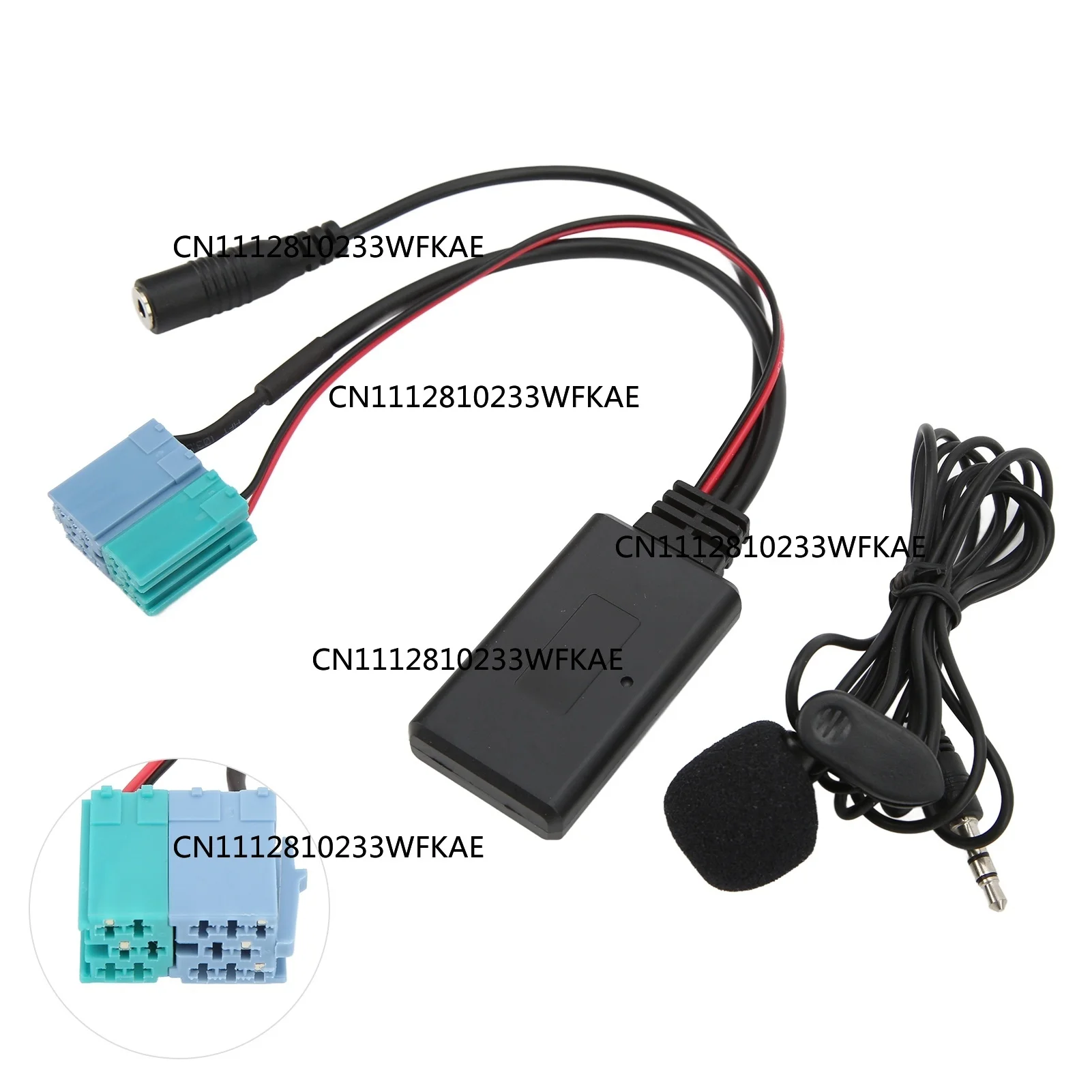 2pcsCar AUX IN Module 6+8 Pin Bluetooth AUX IN Adapter Hands  Microphone Replacement for  Bravo for VISTEON Radio Since 2007 - view 6