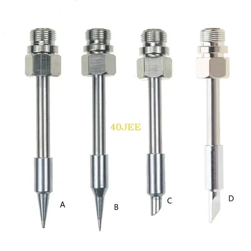 

40je интерфейс USB Splering Iron Tip Mini Portable Pointed/ Horseshoe/ Round
