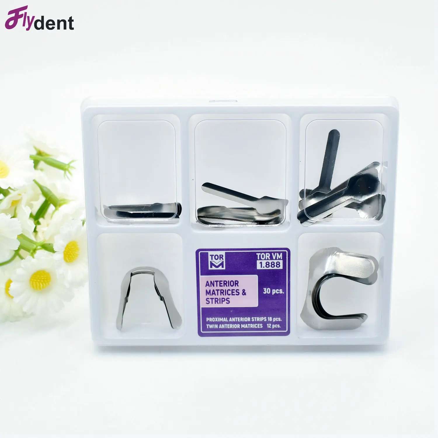 

Dental Proximal Anterior Strips 1.888 Matrices Matrix Systems TOR Dental Materials