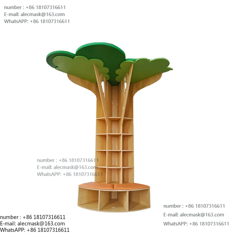 

Children's classroom reading tree floor bookshelf kindergarten hotel daycare corner cabinet