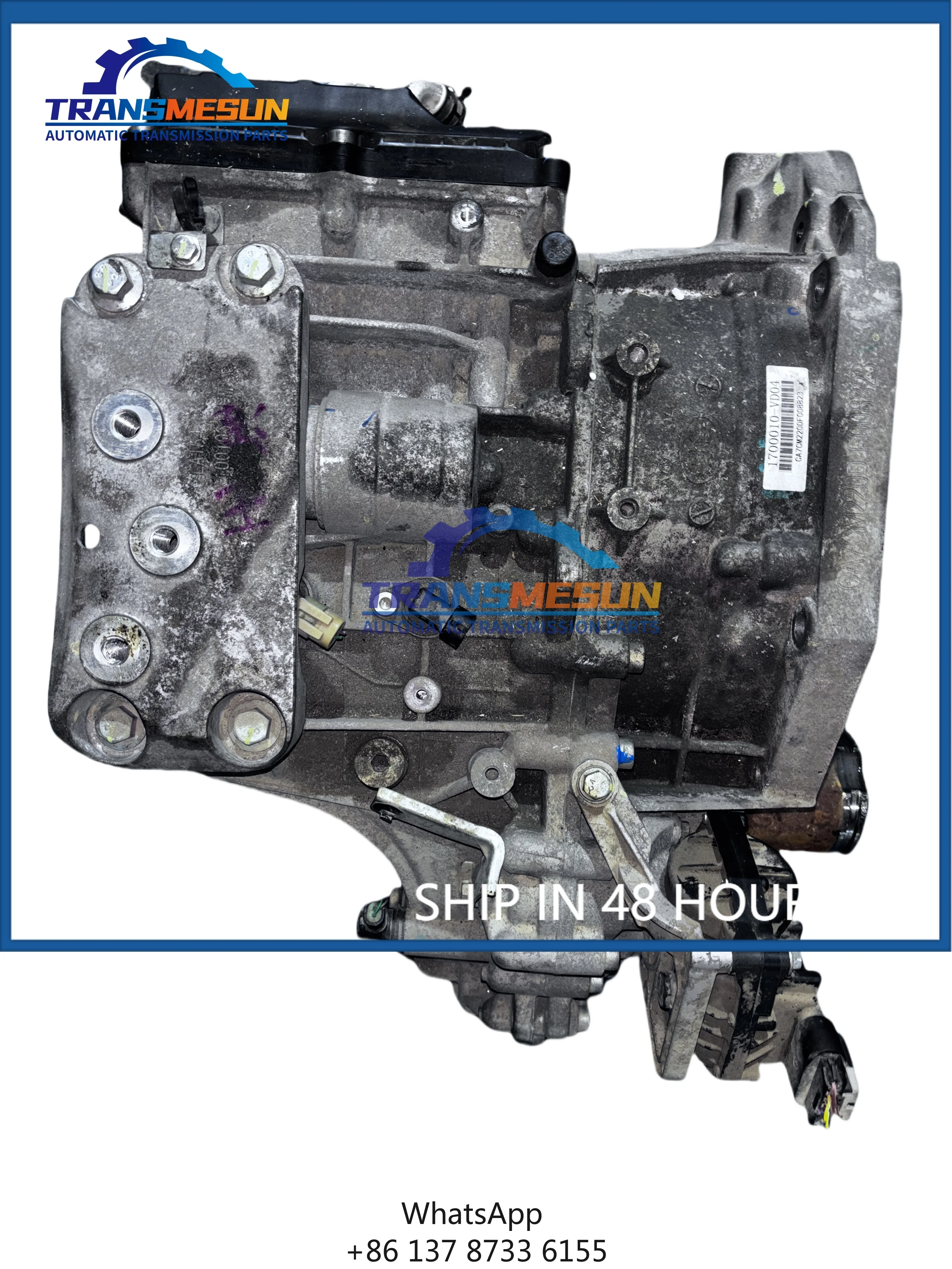 Used 1700010-VD04 Automatic Transmission Gearbox 7DCT220 For BESTUNE T77 Automatic Transmission Parts Car Transmission
