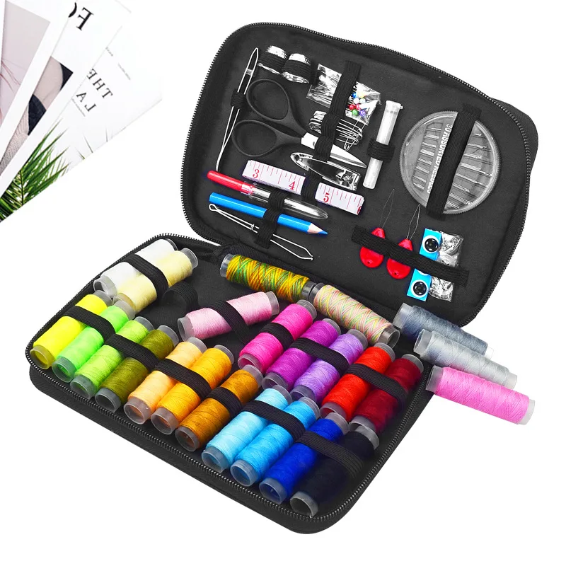 Sewing Kits DIY Multi-Function Sewing Box Set For Hand Quilting Stitching Embroidery Thread Sewing Accessories Sewing Tools Kits