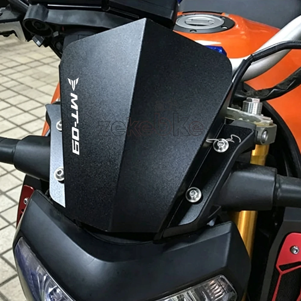 

Front Windscreen Windshield For YAMAHA MT-09 MT09 FZ-09 FZ09 2014 2015 2016 Motorcycle Accessories Deflectors Parts MT 09 FZ 09