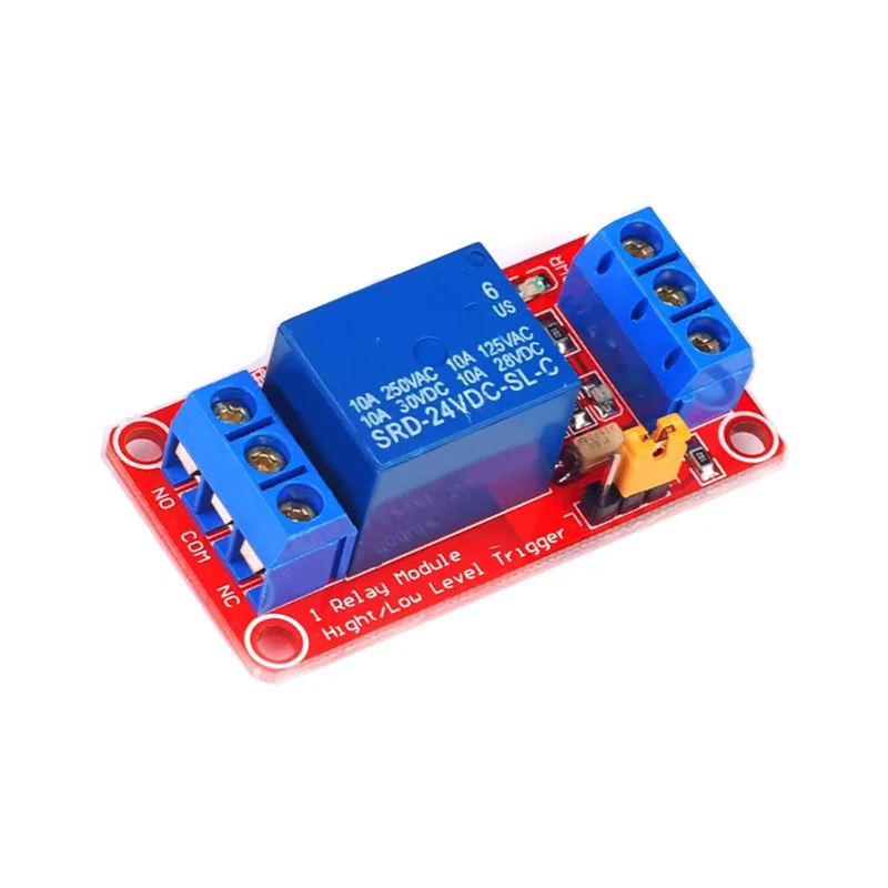 5V 12V 24V One 1 Channel Relay Module Board Shield with optocoupler Support High and Low Level Trigger