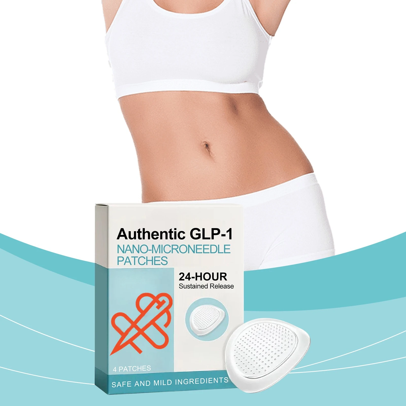 4 Pieces 99% of Samples Achieve Ideal Body Contours Within One Month, with Light and Comfortable Lines for Daily Use
