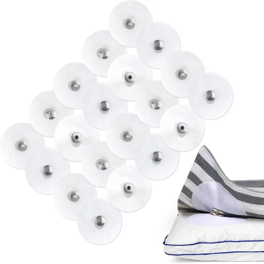 16Pcs Metal Duvet Cover Snaps Clips No More Shifting Clip in Place Metal Snaps Buckle Easy to Install Fit All Thickness