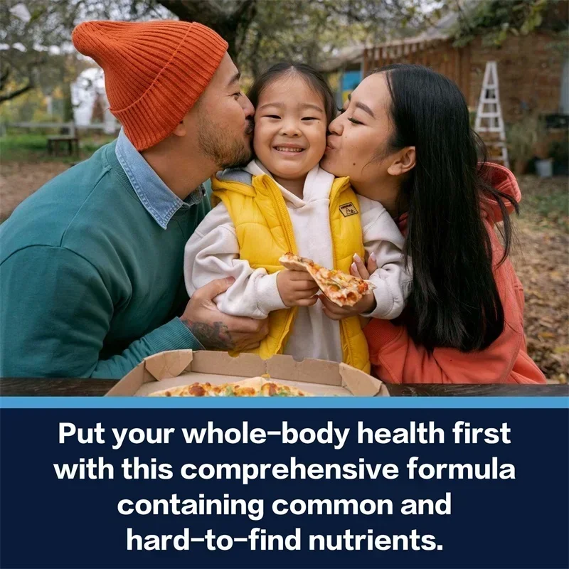 Two-Per-Day Multivitamin - Rich in Vitamins and Minerals, Maintains Heart, Brain, and Cardiovascular Health and Enhances Energy