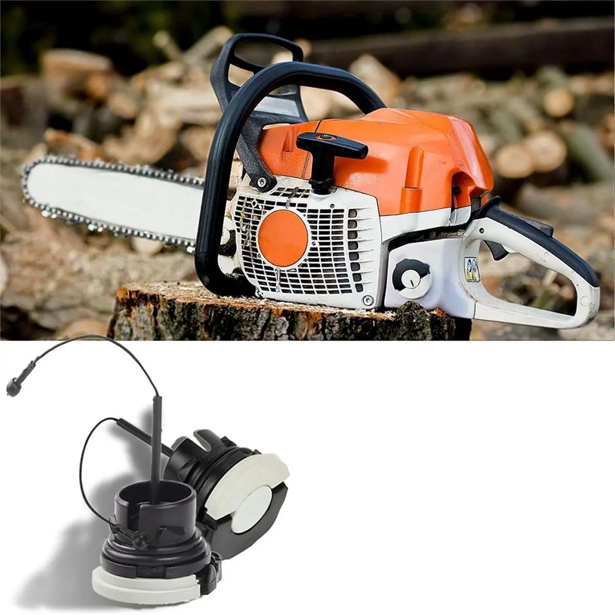 2026 New 0000-350-0525 Cap & Oil Cap for STHIL MS210 MS230 MS240 MS250 MS250C MS260 MS340 MS360 MS360C MS200 MS192T Chainsaw