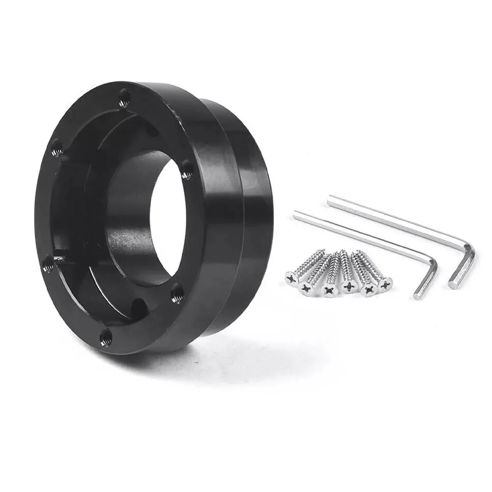 

Aluminum Alloy Plate Black Silver Racing Car Games Fits 13 14inch Wheels Practical Design Direct Replacement Fit