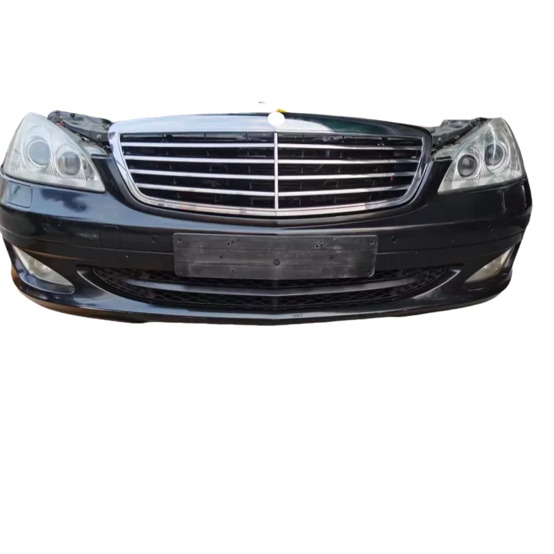

Used ABS Front Body Kit for Mercedes S-Class W221 Includes Front Radiator Condenser Perimeter Tank Fog Light for S300 S350 S500