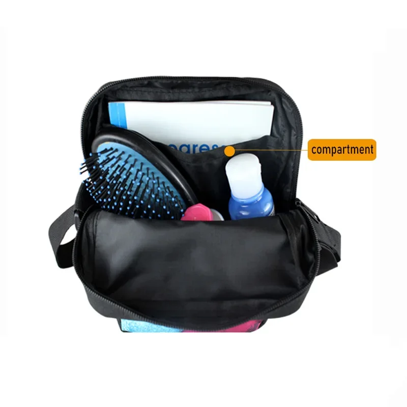 Fashion Music Notes Print Messenger Bag Piano Musical Instruments Handbags Women Handbags Casual for Travel Crossbody Bag Gift