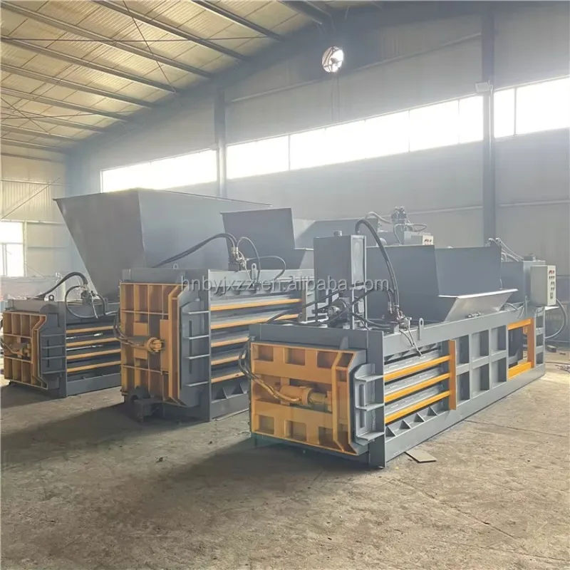 2024 Wood Chip Baler Sawdust Briquetting Machine Straw Compressing and Baling Machine