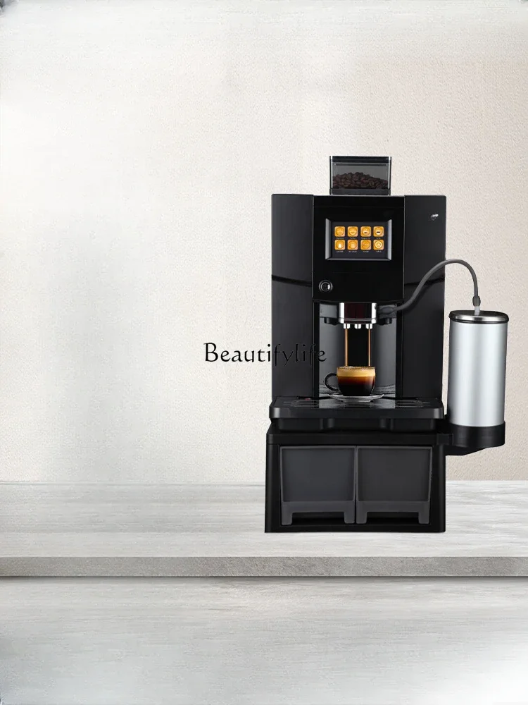 

Intelligent one-button fancy coffee machine, fully automatic commercial high-pressure bean grinding integrated Italian style